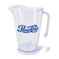 Os jarros claros do suco do poliestireno 2L congelaram jarros plásticos da bebida com logotipo impresso